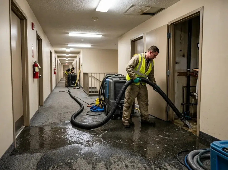 multi-unit-apartment-hallway-f-005 — frequently asked questions, Emergency Burst Pipe Water Extraction & Removal in Deltana,…
